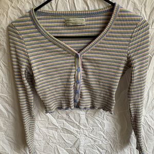 Urban outfitters cropped long sleeve